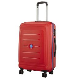 VIP Corsa Red Textured Trolley Bag Pack of 3 - 55 cms, 66 cms & 76 cms image 3
