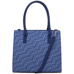 Nautica Navy Blue Printed Medium Shoulder Handbag-18