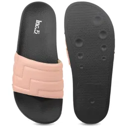 Inc.5 Women's Peach Slides image 3