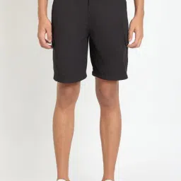Club York Black Regular Fit Cargo Shorts-image-52
