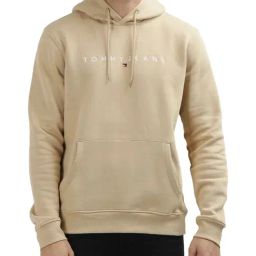 Tommy Hilfiger Beige Logo Regular Fit Hoodie-picture-19