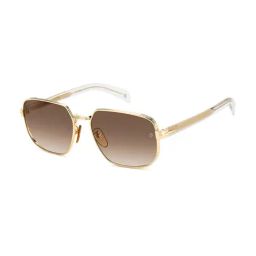 DAVID BECKHAM Brown Rectangular Sunglasess For Men-image-2
