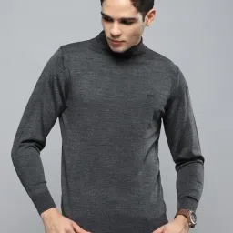 Cloak & Decker by Monte Carlo Dark Grey Regular Fit Pullover-picture-9