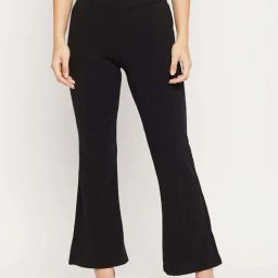 Madame Black Regular Fit Trousers-picture-23