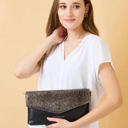 Caprese Ava Silver Clutch-picture-35