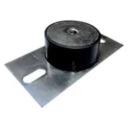 RS PRO Cylindrical M12 Anti Vibration Mount with 350 Kg Compression Load, 1263892-47