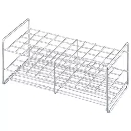 AS ONE Stainless Steel Test Tube Rack 75 mm Shelf Height, 2-9502-44-image-64