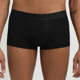 Calvin Klein Underwear Black Regular Fit Logo Printed Trunks-picture-25