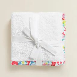 The Baby Atelier 100% Organic Floral Multi Junior Towel And Hand Towel-image-20