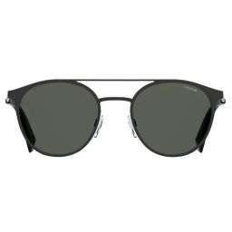 Polaroid Black Round Unisex Sunglasses-image-31
