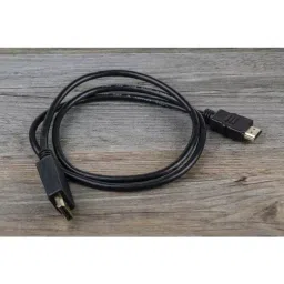 RS PRO Male DisplayPort to Male HDMI PVC Cable 4K 1 m, 1863034-30