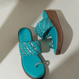 Inc.5 Women's Green Toe Ring Wedges-image-104