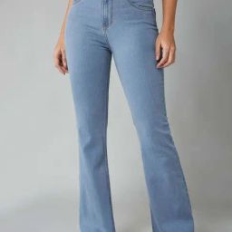 Dolce Crudo Blue Flared Fit Jeans-picture-40