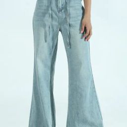 Showoff Blue Flared Fit Jeans-image-80