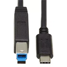 EATON TRIPP LITE USB CABLE, 3.1 TYPE C-TYPE B PLUG, 0.5M, U422-20N-G2-8