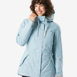 QUECHUA By Decathlon Blue Plain Jacket-image-46