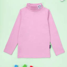 Kiddopanti Unisex Baby Pink Regular Fit T-Shirt-image-95