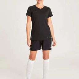 KIPSTA By Decathlon Black Plain Shorts-image-87