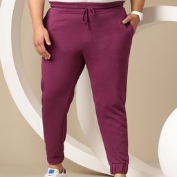 Sztori Men Plus Size Solid Joggers-image-74