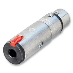 NEUTRIK ADAPTOR, XLR RCPT TO STEREO RCPT, NA3FJ-image-32