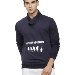 Campus Sutra Blue Full Sleeves Sweatshirt-picture-47