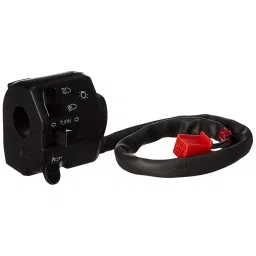 Uno Minda Handle Bar Switch - Left Side (Self Start) - 9 Pin Red Coupler for Bajaj Discover 125ST/150F (SW-0671N-M01)-32