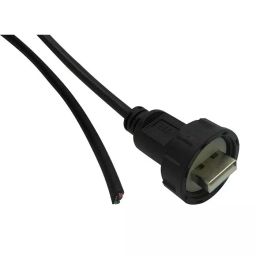 STEWART CONNECTOR USB CABLE, 2.0 A PLUG-FREE END, 1.83M, 67U2AD-006-K-image-99