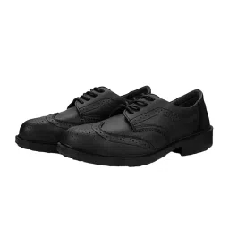 RS PRO Mens Black Toe Capped Safety Shoes, EU 44, UK 10 Model No 2011597 (Each of 1 Pair)-image-60