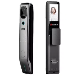GOLENS Digital Door Lock with HD Camera Biometric, X77-5