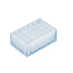 Tarson 24 Square Deep Well Storage Plate PP Body, 10 ml Well Volume, Square Shape and Pyramid Bottom, 510081 (Pack of 50)-picture-22