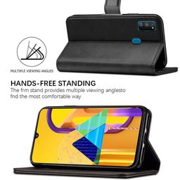 coverblack Vintage Leather Flip Cover for Tecno Spark Go 2022 / Tecno KG5 - Charcoal Black image 4
