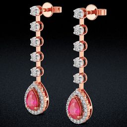 Joyalukkas Droplet Grace Diamond Earrings -3.92 gm-image-57