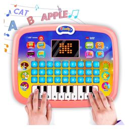 OPINA Educational Learning Kids Laptop Tablet Computer with Music and Fun Activities for kids and Toddler - (Color May Vary)-16