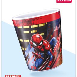 Babyhug Marvel Kids Tumbler With Spiderman Theme Multicolor - 280 ml-picture-16