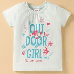 Tango Single Jersey Knit Half Sleeves T-Shirt with Text Print - Sea Green-picture-30