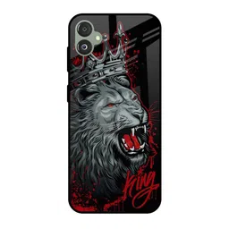 QRIOH Lion Printed Samsung Galaxy F14 5G Silicone Back Case-picture-10