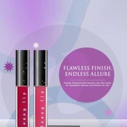 SUNISA Set Of 4 Long Lasting Glossy Liquid Lipsticks- 4.5 ml Each-Pinks-Reds-Corals-Browns-5