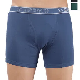 Sporto by Macho Men Pack Of 3 Long Trunks Sprto_M1030-Dnm(1)-N(1)-Prt(1)-L-Dnm_N_Prt-picture-18