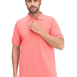 Raymond Pink Slim Fit Polo T-Shirt-picture-38