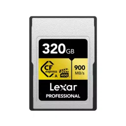 Lexar Professional CFexpress Type A Memory Card 320 GB Upto 900 Mbps Read & 800 Mbps Write Speed, GOLD-11