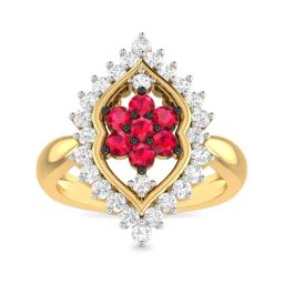 PC Jeweller Kelemen 18k Gold Ring for Women-picture-2