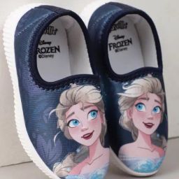 Kidsville Kids Frozen Printed Navy Loafers-image-71