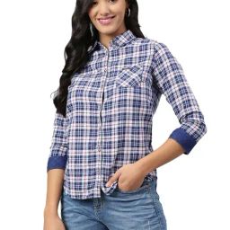 Woodland Blue Reguler Check Shirt-picture-47