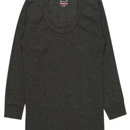 Bodycare Kids Grey Solid Full Sleeves Thermal Top-image-45