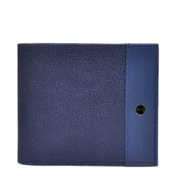 BELWABA Navy Casual Leather Bi-Fold Wallet for Men-45