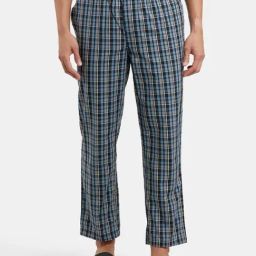 Jockey Multicolor Regular Fit Check Nightwear Pyjamas-image-49