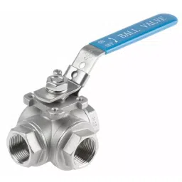 RS PRO Stainless Steel T Port  3 Way  Ball Valve  BSPP 25.4mm  68 Bar Operating Pressure Model No 4991966-image-18