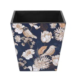 Reinvention Factory Navy Blue Tutsi Bird Printed Open Bin image 2