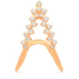 Malabar Gold and Diamonds 18k Rose Diamond Ring for Women-picture-13