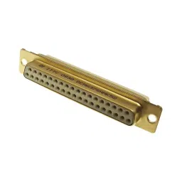 ITT CANNON D Sub Connectors CONNECTOR, D SUB, RECEPTACLE, 25 POSITION, DBM25S-13